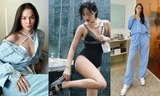 Hiền Thục, Tiểu Vy năng động với đồ thể thao, Khánh Linh khoe body nóng bỏng