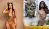 Miss Grand Mexico mặc áo tắm, catwalk bên tượng Phật bị chỉ trích