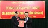 Bổ nhiệm Trưởng ban Nội chính và Chánh Văn phòng Tỉnh ủy Hà Giang