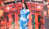 Áo dài do Hoa hậu Tiểu Vy trình diễn được đấu giá 80 triệu trong đêm nhạc hướng về Đà Nẵng