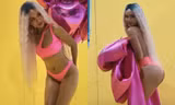 H'Hen Niê hé lộ tạo hình mới đầy nóng bỏng với bikini và tóc bạch kim 