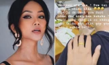 H'Hen Niê khoe được bạn trai tặng nhẫn sau tin đồn chia tay vì huỷ theo dõi trên instagram.