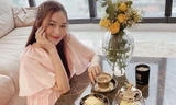 Ngày cách ly 14: Ở nhà làm bánh, Á hậu Tường San vẫn hút hồn fans với nhan sắc xinh đẹp