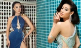 Hoa hậu Khánh Vân, Á hậu Kim Duyên 'bất phân thắng bại' với váy xẻ sexy