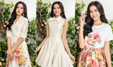 Hoa hậu Đỗ Thị Hà xinh đẹp quyến rũ, khoe đôi chân dài thẳng tắp