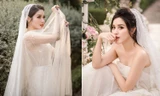 Á hậu Huyền My tung ảnh cưới đẹp như mơ dịp cuối năm khiến fans xôn xao