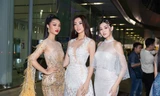 Lương Thùy Linh, Kiều Loan, Tường San diện lại váy dạ hội từng đi thi quốc tế