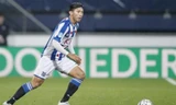 Văn Hậu trong màu áo Heerenveen.