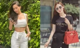 Mai Phương Thuý mặc crop-top khoe eo thon sexy, Tú Anh sành điệu với cây đồ hiệu