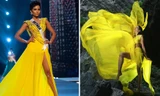 H'Hen Niê tái hiện khoảnh khắc tung váy lịch sử tại Miss Universe ở Sơn Đòong