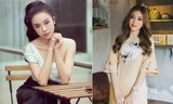 Á hậu Thuý An vai trần gợi cảm, Phương Nga dịu dàng áo dài đầu năm 