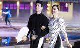Á hậu Phương Nga và bạn trai Bình An mặc áo dài, cùng trình diễn trên sàn catwalk