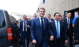 Thủ tướng Phạm Minh Chính và Tổng thống Pháp Emmanuel Macron. Ảnh: VGP