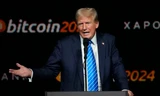 Ông Trump phát biểu trong hội nghị bitcoin tháng 7/2024. (Ảnh: AP)