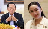 Chủ tịch Thượng viện Campuchia Hun Sen và Thủ tướng Thái Lan Paetongtarn Shinawatra. (Ảnh: Khmer Times)