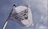 Cờ của Tiểu vương quốc Hồi giáo Afghanistan. (Ảnh: Reuters)