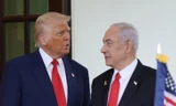 Tổng thống Mỹ Donald Trump và Thủ tướng Israel Benjamin Netanyahu trong cuộc gặp ở Nhà Trắng ngày 7/4.