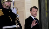Tổng thống Pháp Emmanuel Macron. (Ảnh: AP)