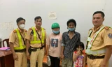 CSGT giúp cháu bé 5 tuổi đi lạc tìm được gia đình