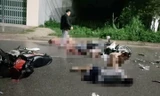 Hiện trường vụ tai nạn. Ảnh: Facebook