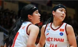Thảo My – Thảo Vy trong màu áo đội bóng rổ nữ Việt Nam