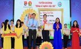 Em Đặng Cát Tiên được Tỉnh Đoàn Khánh Hòa tuyên dương “Dũng sĩ nghìn việc tốt”Ảnh: NVCC