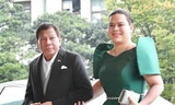 Tổng thống Philippines Rodrigo Duterte và con gái Sara Duterte Carpio Ảnh: Getty 