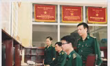 Kíp trực cơ yếu tại Sở chỉ huy Bộ Tư Lệnh Bộ đội Biên Phòng