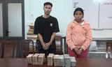 Nguyễn Ngọc Mỹ và Nguyễn Thị Bích Tuyền cùng tang vật