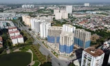 Các dự án “nằm im” khiến thị trường căn hộ chung cư Hà Nội tắc nguồn cung Ảnh minh họa