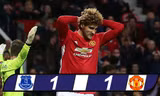 Tội đồ Fellaini khiến M.U bị cầm hòa phút cuối