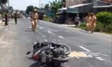 Hiện trường vụ tai nạn làm 3 người chết, một người bị thương.