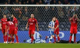 Leicester nhận trận thua đậm trên sân Porto. Ảnh: Reuters.