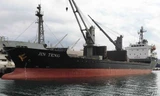 Một tàu hàng Triều Tiên bị giam tại Philippines. Ảnh: Inquirer.