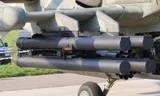 Dàn phóng tên lửa Hermes trên trực thăng Ka-52K. Ảnh: Bastion-karpenko.ru.