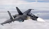 Máy bay chiến đấu Su-30SM. Ảnh: Rian. 