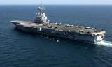 Tàu sân bay Charles de Gaulle. Ảnh: AFP.