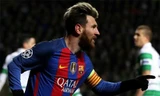 Messi đã có chín bàn tại vòng bảng Champions League mùa này. Ảnh: Reuters.