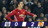 Ibrahimovic lập cú đúp, M.U dễ dàng đánh bại West Brom