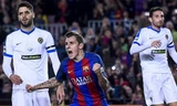 Barca kết thúc năm thi đấu 2016 bằng một trận thắng dễ dàng. Ảnh: Reuters.