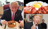 Thói quen ăn uống bình dân của Donald Trump