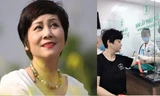 Hình ảnh NSND Minh Hằng ở bệnh viện khiến khán giả lo lắng