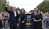 Công nương Kate khó chịu khi đi cạnh Harry và Meghan