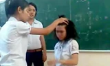 Giáo viên cho cả lớp tát vào mặt một học sinh