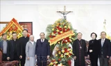 Chủ tịch nước chúc mừng Giáng sinh Tổng Giáo phận Hà Nội