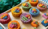 Bạn trẻ tự làm bánh trung thu độc lạ, đẹp mắt