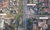 Cận cảnh vị trí làm hầm chui Giải Phóng - Kim Đồng sẽ khởi công ngày 10/10