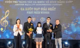 Học sinh lớp 12 giành giải Nhất cuộc thi sáng tác ca khúc về bình đẳng giới