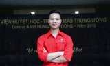 Anh Trịnh Xuân Thủy tái đắc cử Chủ tịch Hội Thanh niên vận động hiến máu Hà Nội khóa VII