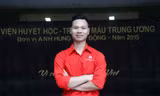Anh Trịnh Xuân Thủy tái đắc cử Chủ tịch Hội Thanh niên vận động hiến máu Hà Nội khóa VII